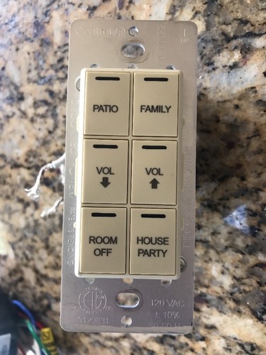 Control4 button keypad - control4,