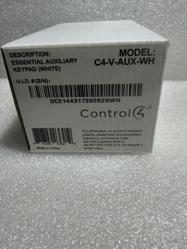 Control4 aux wh - control4, c4-v-aux-wh