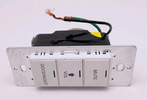 Control white button - control, 3-button