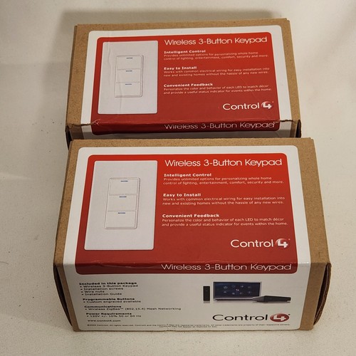 Control wireless button - wireless, 3-button