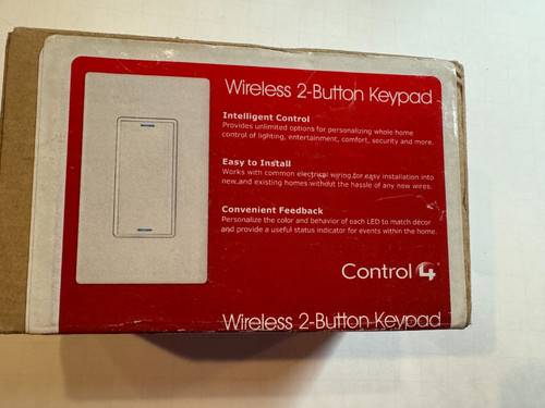 Control4 kp2 2 button - control4, 2-button
